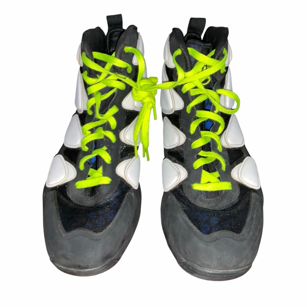 Nike Zoom Hyperdunk 2013 Men’s Size 13 Black White Neon Basketball Shoes